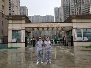 庆华佳苑小区荃芬除甲醛施工案例