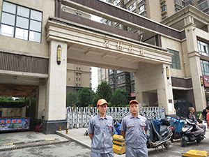 石桥欣苑小区荃芬除甲醛施工案例