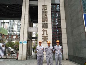 汉城路宏府鲲鹏荃芬除甲醛施工案例