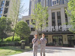 曲江美好时光小区荃芬除甲醛施工案例
